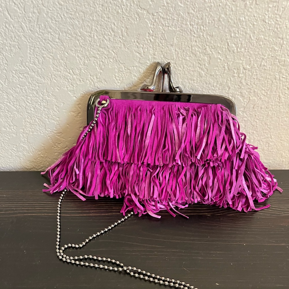 Christian Louboutin purple bag - Picture 3 of 4